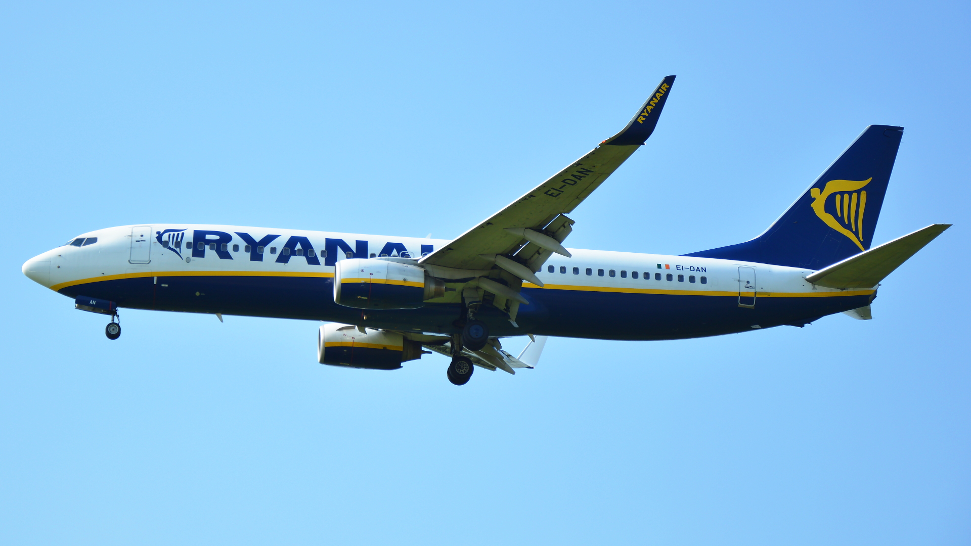 EI-DAN ✈ Ryanair Boeing 737-8AS(WL) @ Kraków-Balice