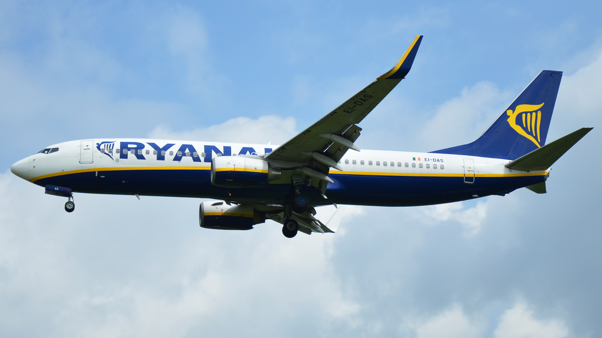 EI-DAS ✈ Ryanair Boeing 737-8AS(WL) @ Kraków-Balice