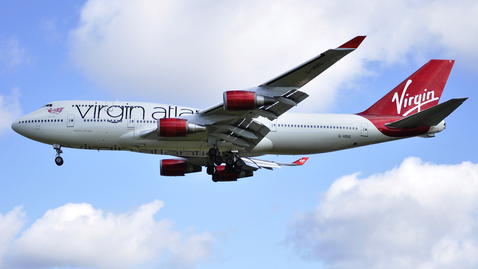 G-VBIG ✈ Virgin Atlantic Airways Boeing 747-4Q8 @ London-Heathrow