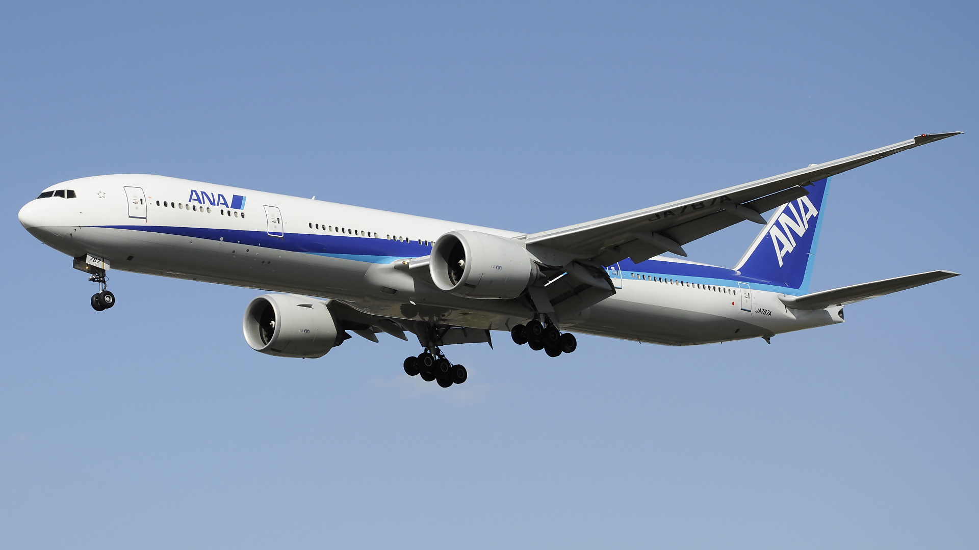JA787A ✈ All Nippon Airways Boeing 777-381(ER) @ London-Heathrow