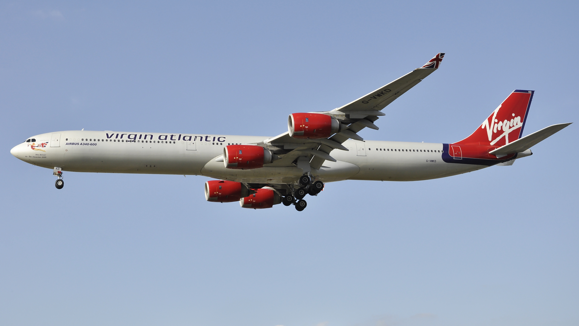 G-VWKD ✈ Virgin Atlantic Airways Airbus 340-642 @ London-Heathrow