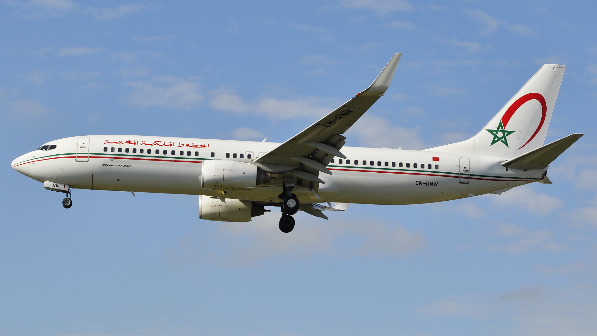 CN-RNW ✈ Royal Air Maroc Boeing 737-8B6(WL) @ London-Heathrow