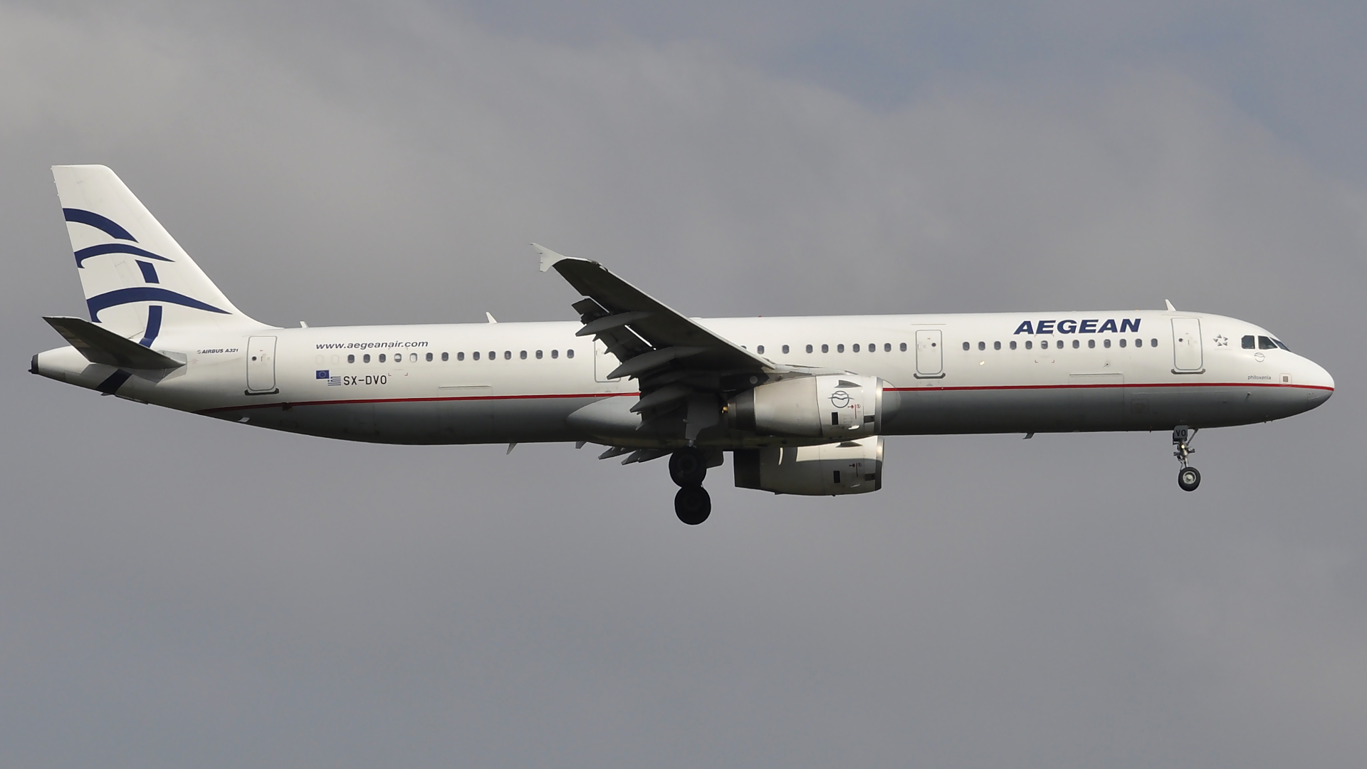 SX-DVO ✈ Aegean Airlines Airbus 321-231 @ London-Heathrow