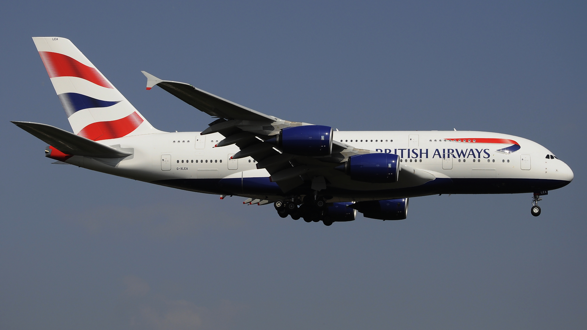 G-XLEA ✈ British Airways Airbus 380-841 @ London-Heathrow
