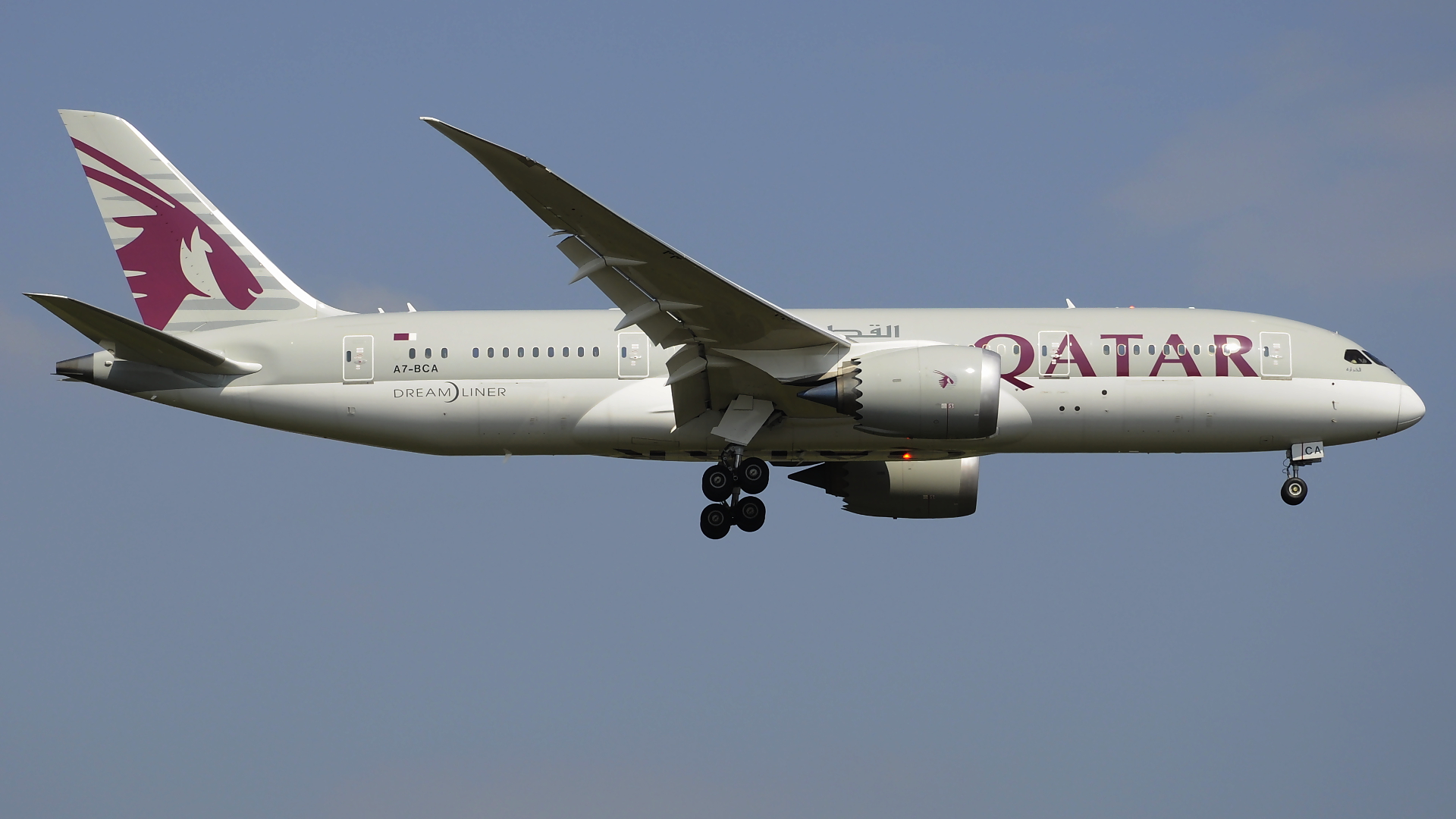 A7-BCA ✈ Qatar Airways Boeing 787-8 Dreamliner @ London-Heathrow