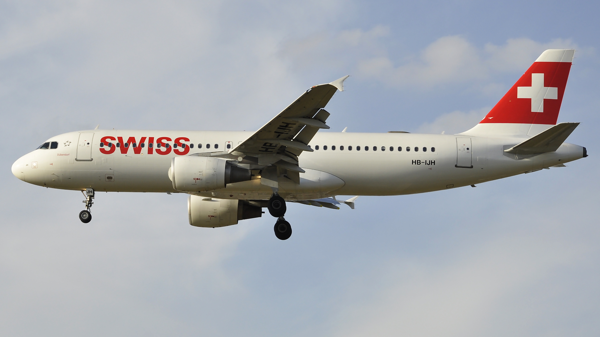HB-IJH ✈ Swiss International Air Lines Airbus 320-214 @ London-Heathrow