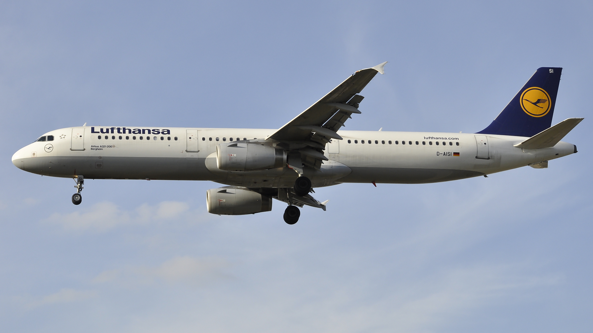 D-AISI ✈ Lufthansa Airbus 321-231 @ London-Heathrow