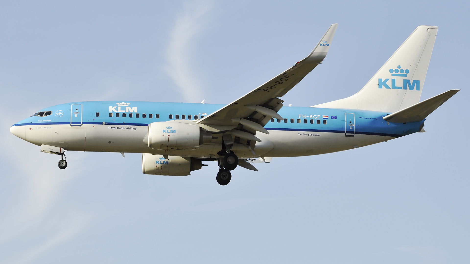PH-BGF ✈ KLM Boeing 737-7K2(WL) @ London-Heathrow