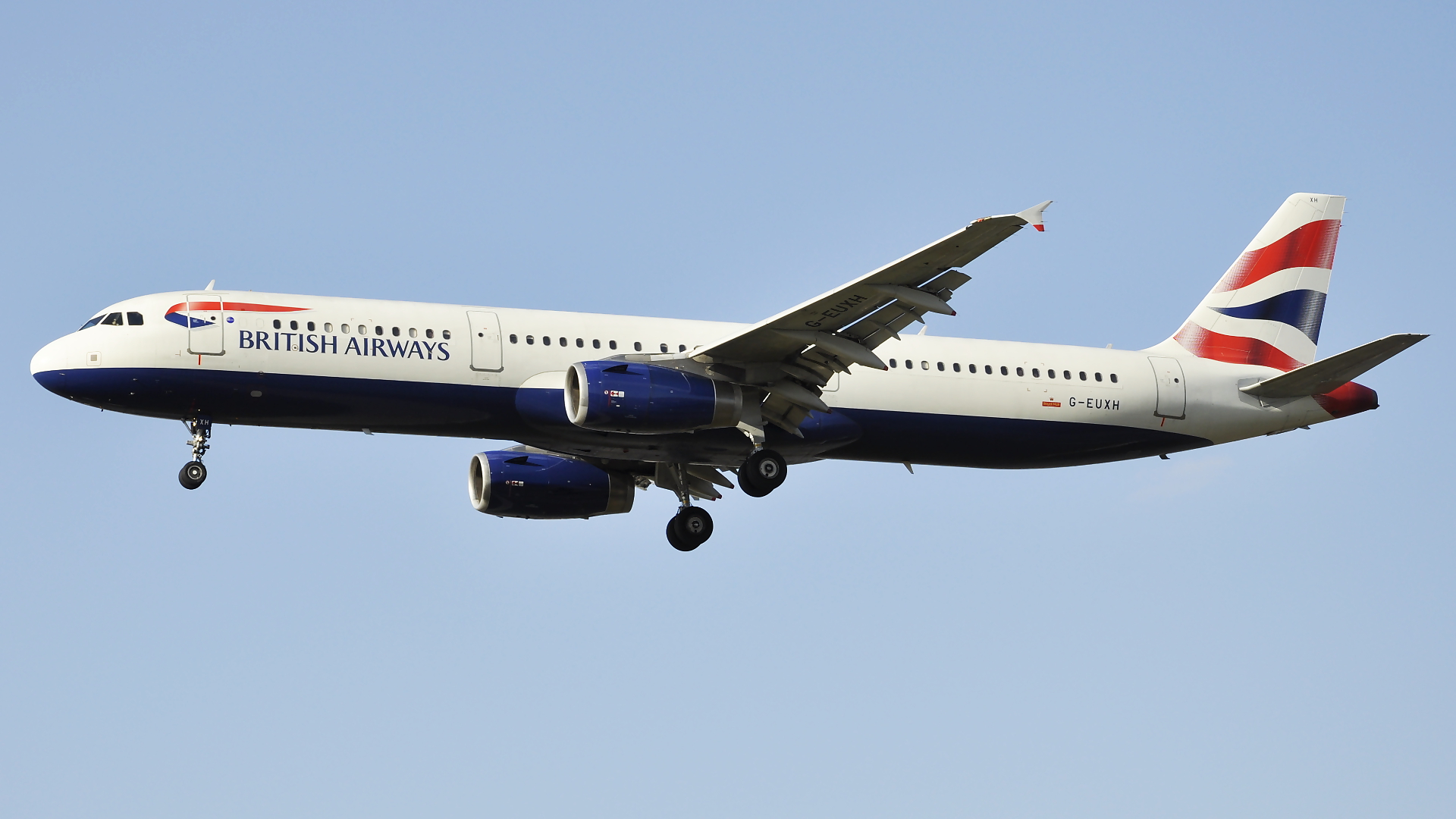 G-EUXH ✈ British Airways Airbus 321-231 @ London-Heathrow