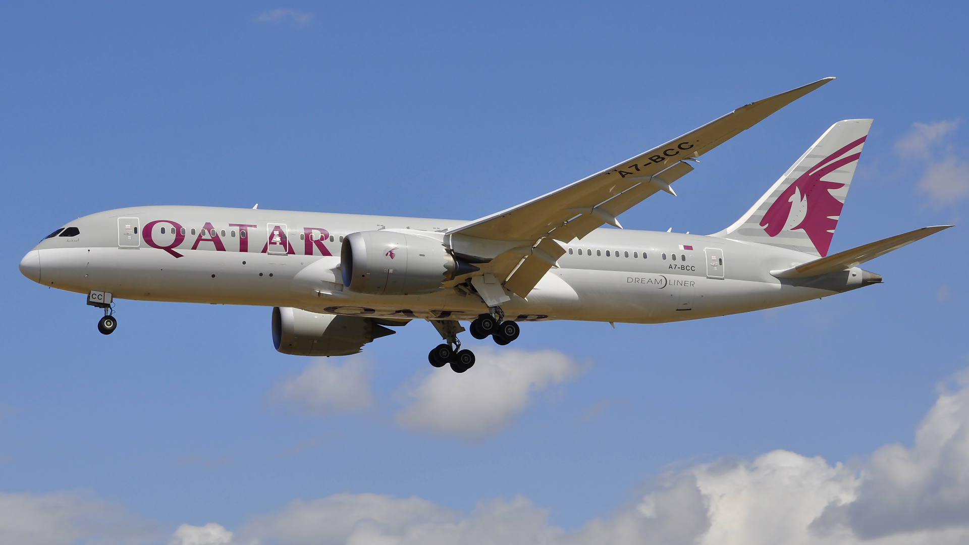 A7-BCC ✈ Qatar Airways Boeing 787-8 Dreamliner @ London-Heathrow