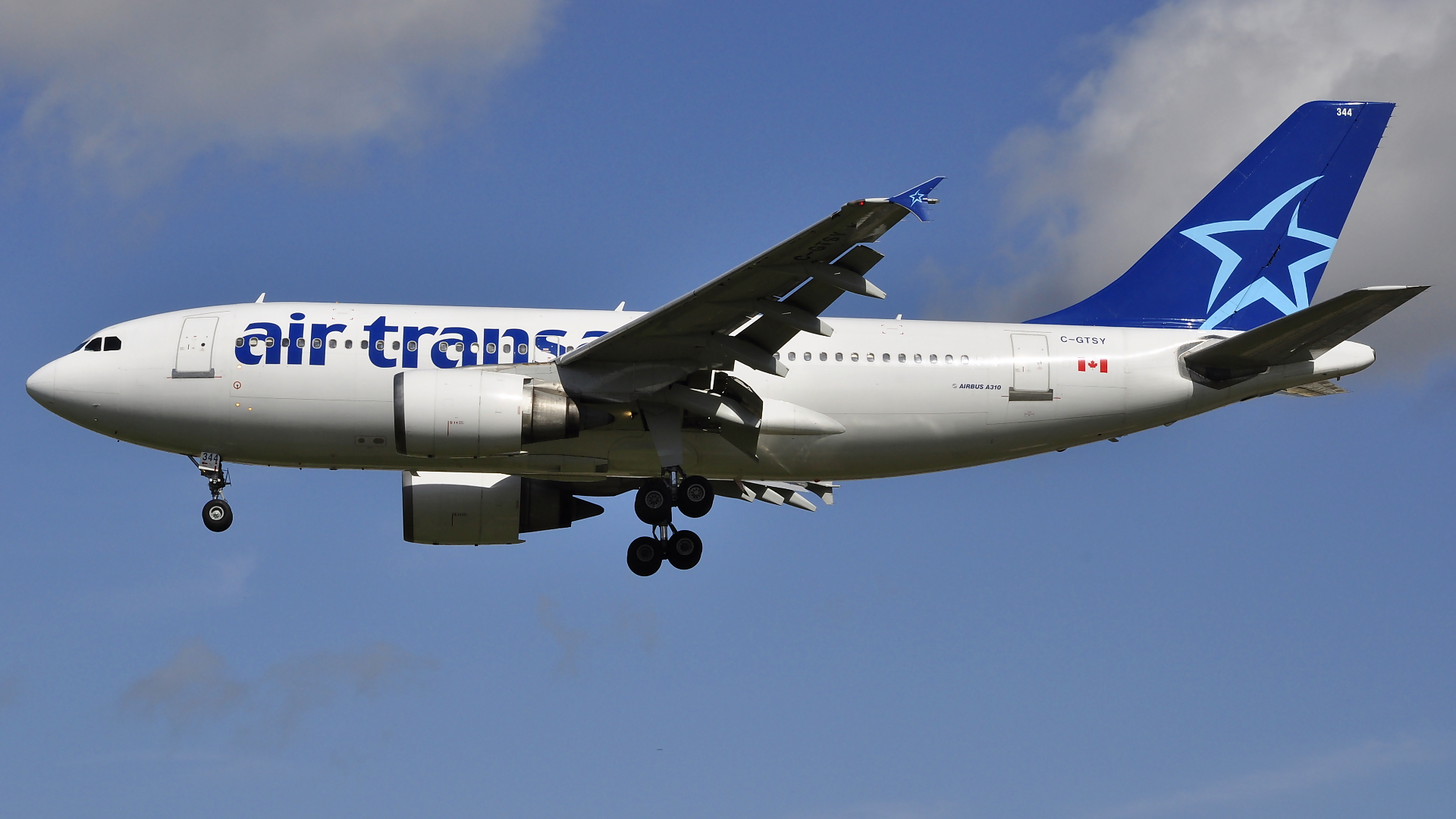 C-GTSY ✈ Air Transat Airbus 310-304 @ London-Heathrow