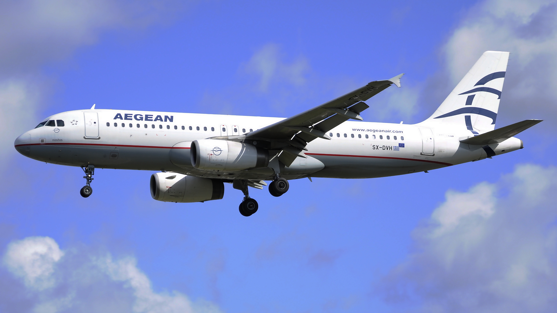 SX-DVH ✈ Aegean Airlines Airbus 320-232 @ London-Heathrow