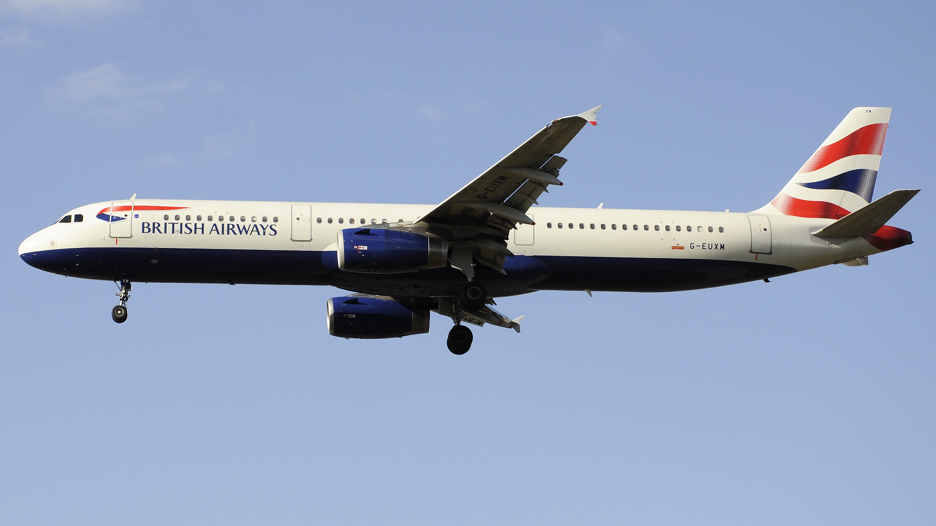 G-EUXM ✈ British Airways Airbus 321-231 @ London-Heathrow