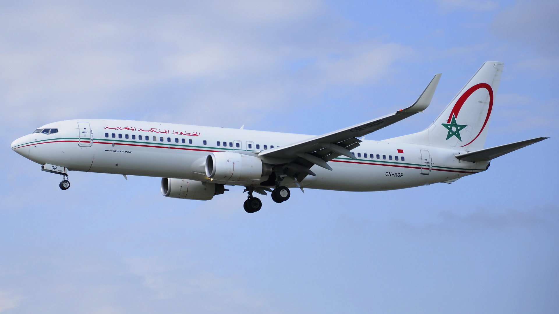 CN-ROP ✈ Royal Air Maroc Boeing 737-8B6(WL) @ London-Heathrow