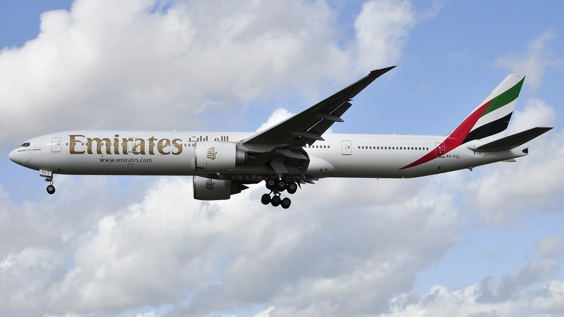 A6-ECL ✈ Emirates Airline Boeing 777-36N(ER) @ London-Heathrow