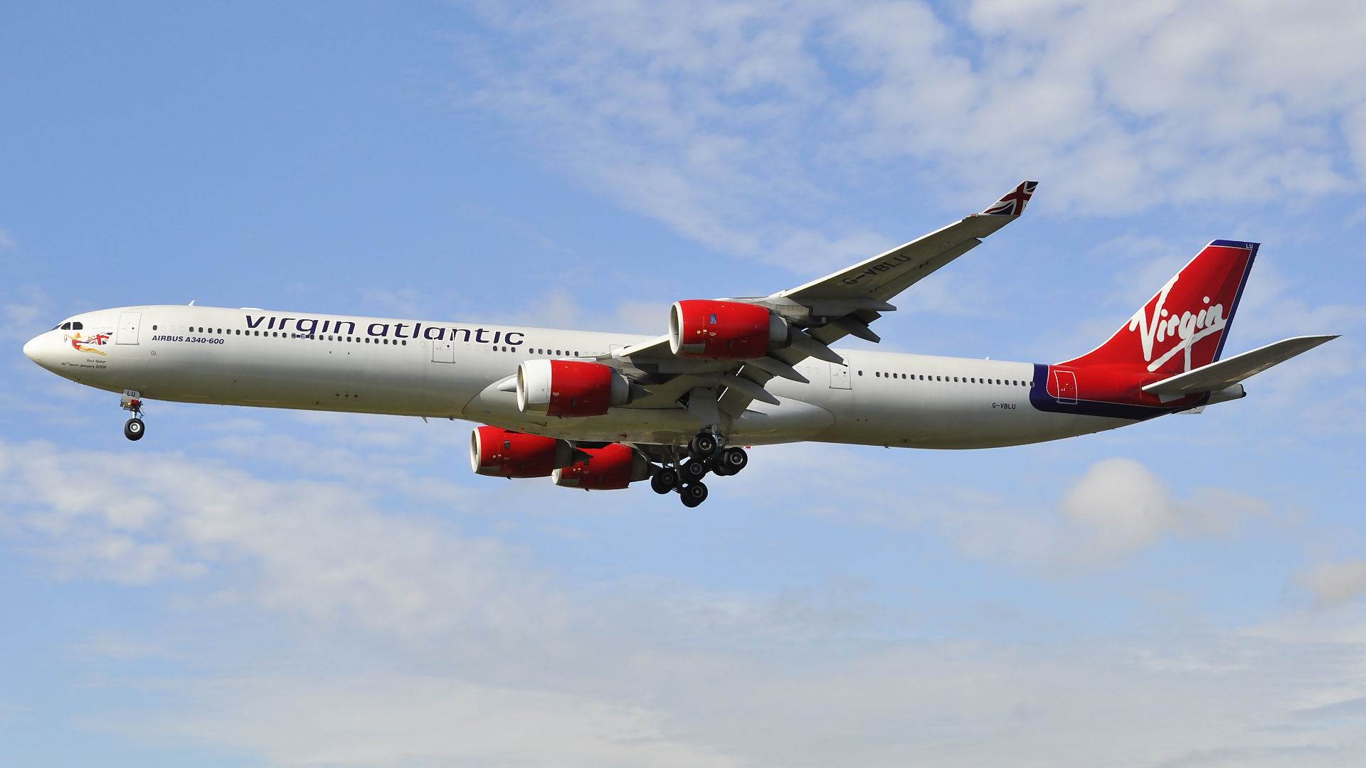 G-VBLU ✈ Virgin Atlantic Airways Airbus 340-642 @ London-Heathrow