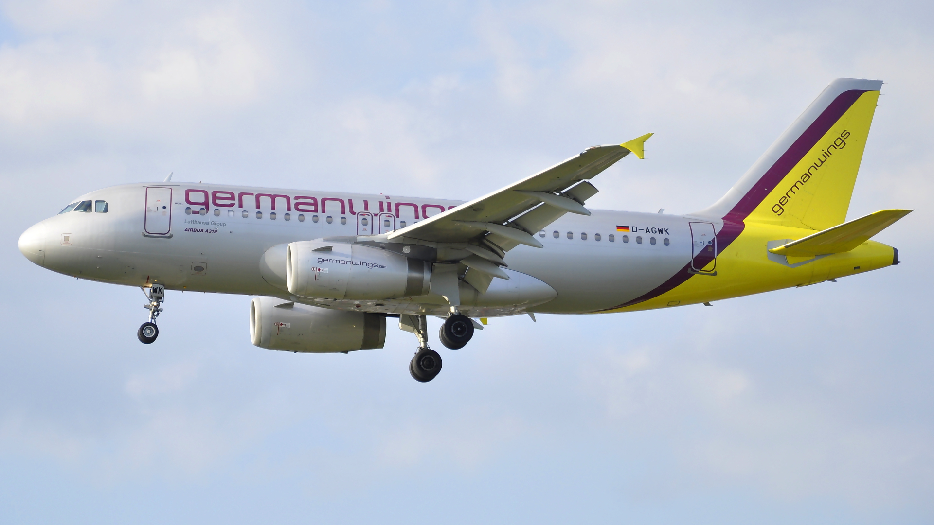 D-AGWK ✈ Germanwings Airbus 319-132 @ London-Heathrow