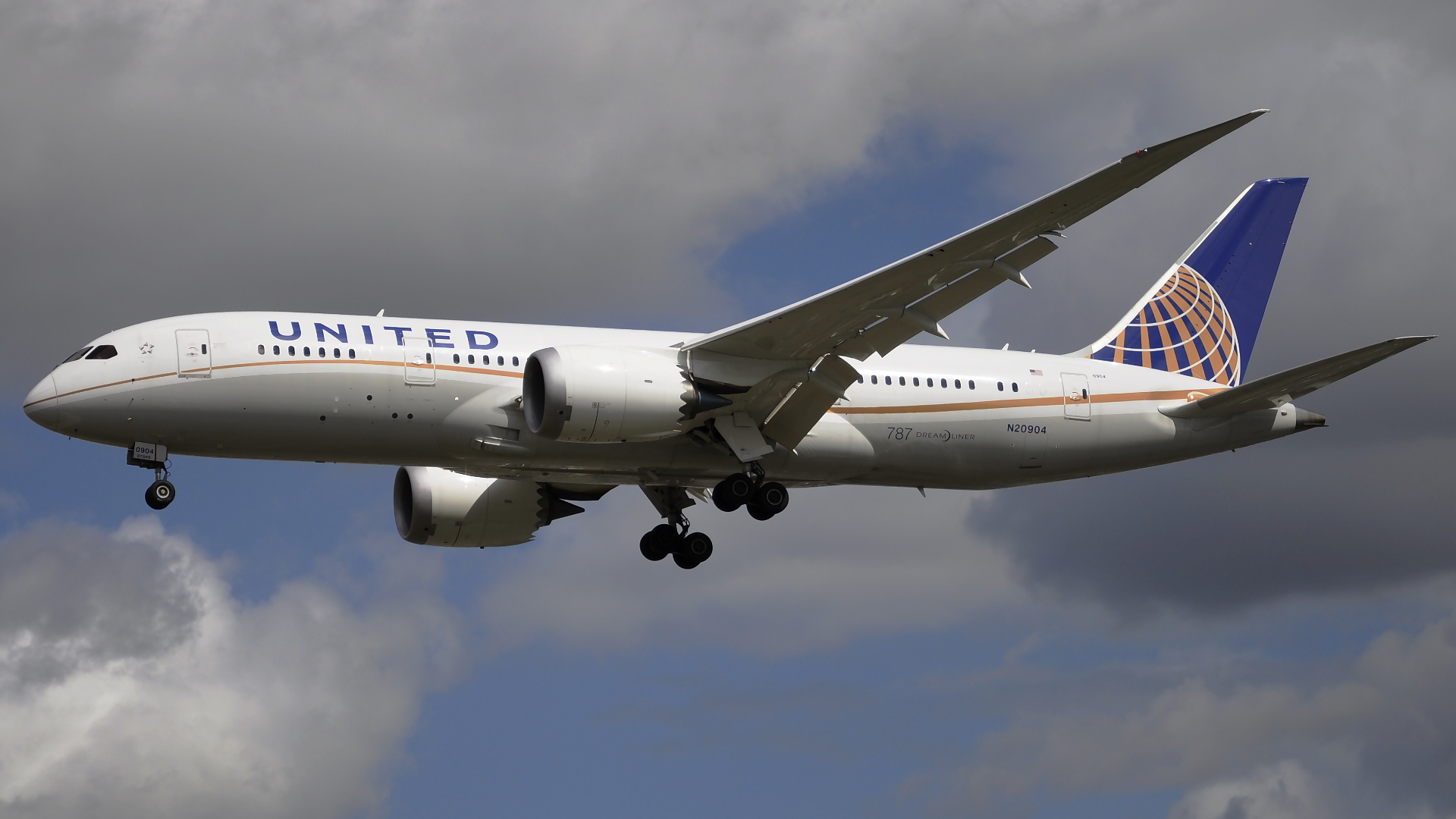 N20904 ✈ United Airlines Boeing 787-8 Dreamliner @ London-Heathrow