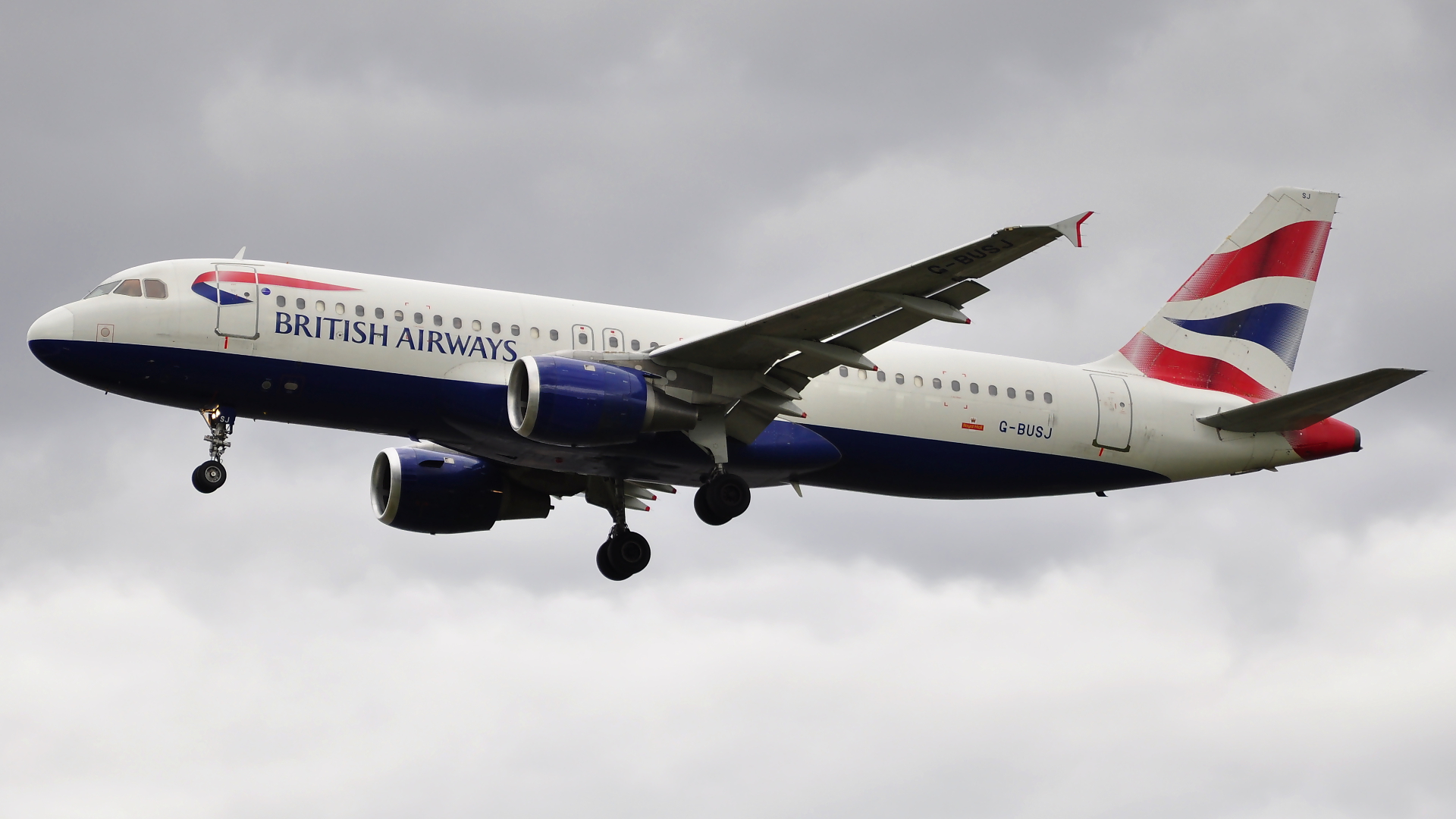 G-BUSJ ✈ British Airways Airbus 320-211 @ London-Heathrow