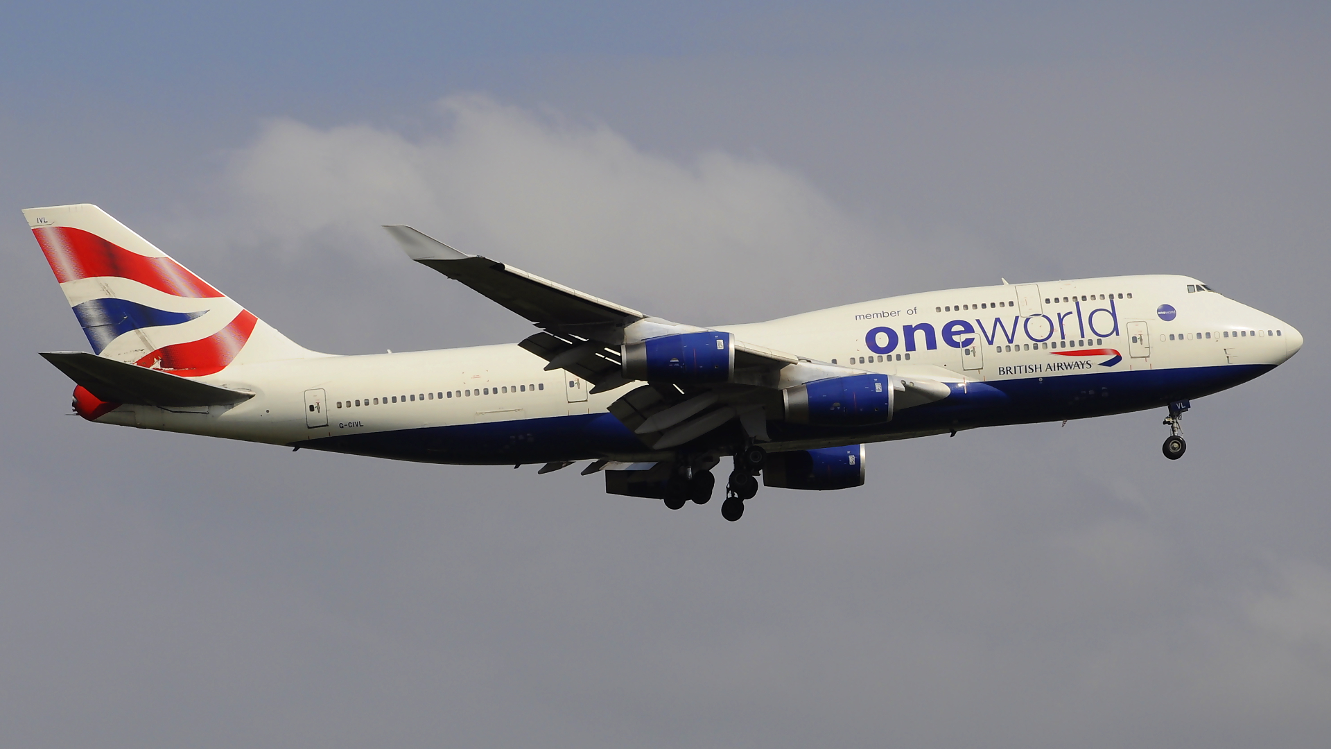 G-CIVL ✈ British Airways Boeing 747-436 @ London-Heathrow