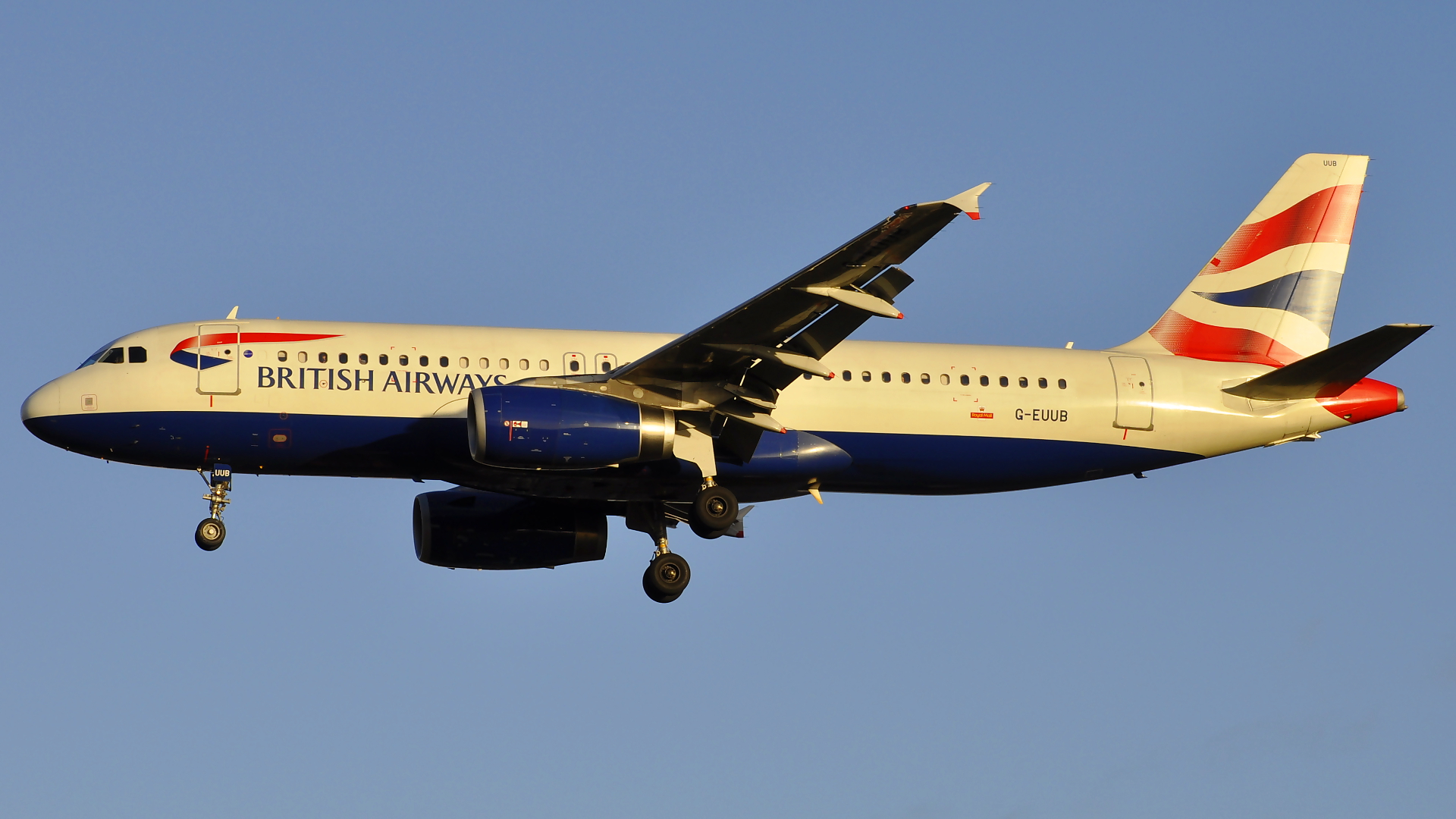 G-EUUB ✈ British Airways Airbus 320-232 @ London-Heathrow