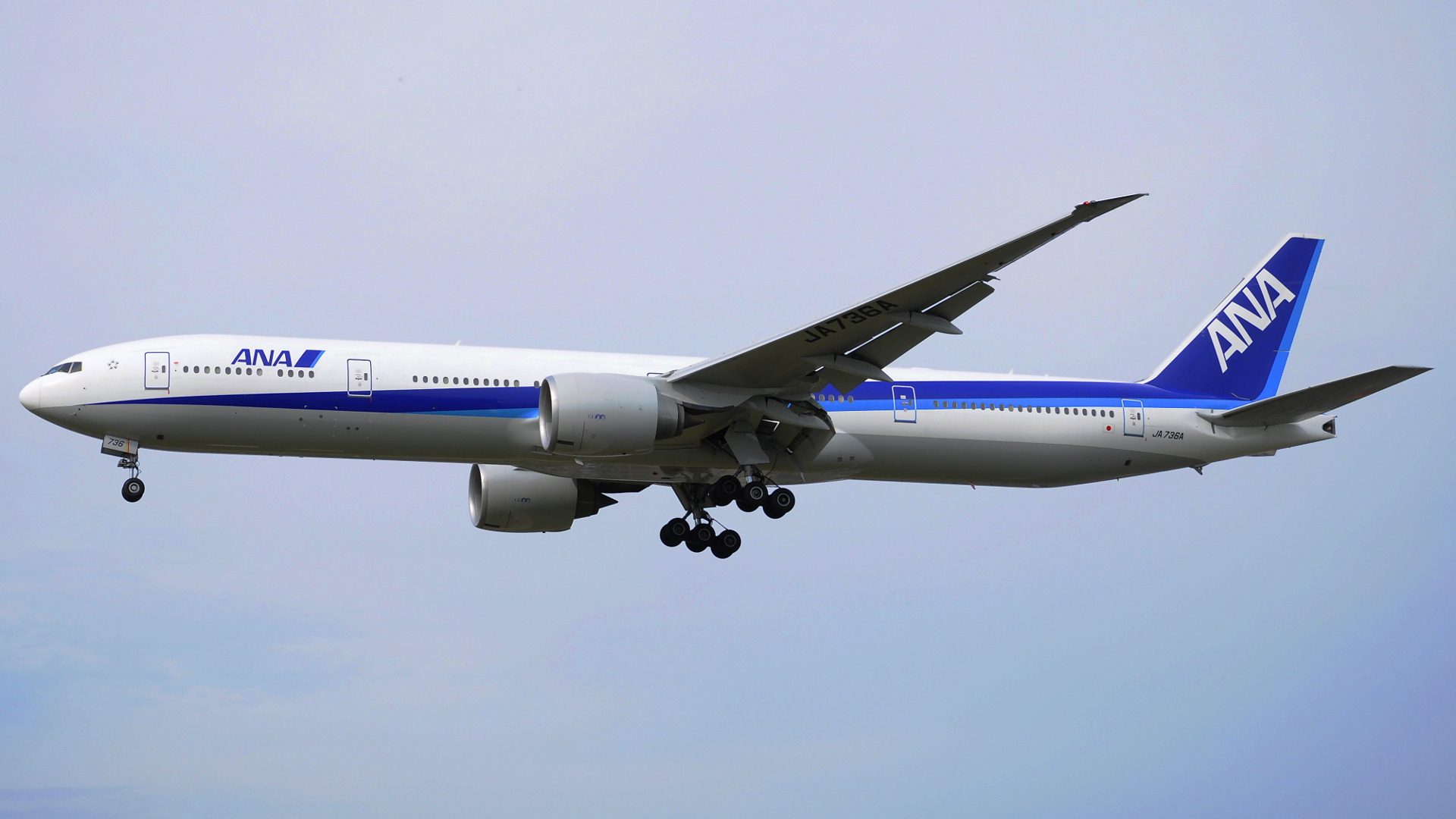 JA736A ✈ All Nippon Airways Boeing 777-381(ER) @ London-Heathrow
