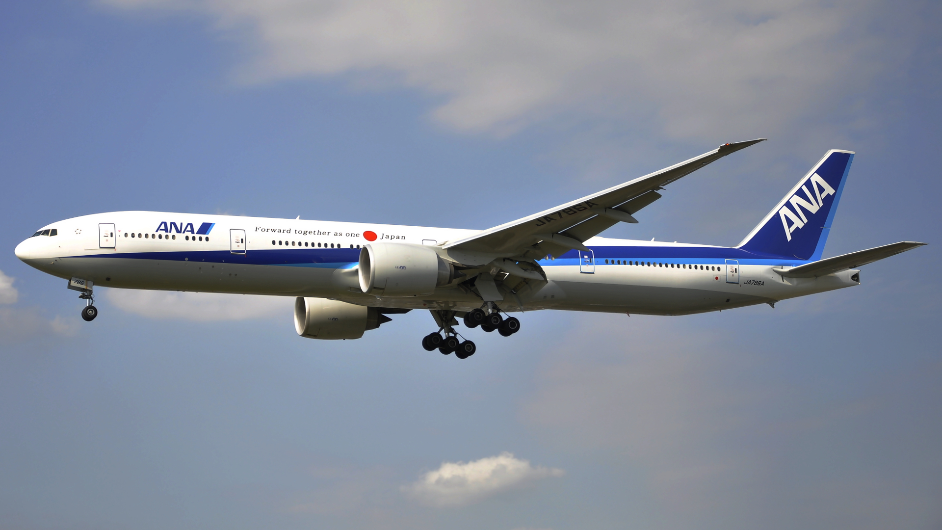 JA786A ✈ All Nippon Airways Boeing 777-381(ER) @ London-Heathrow