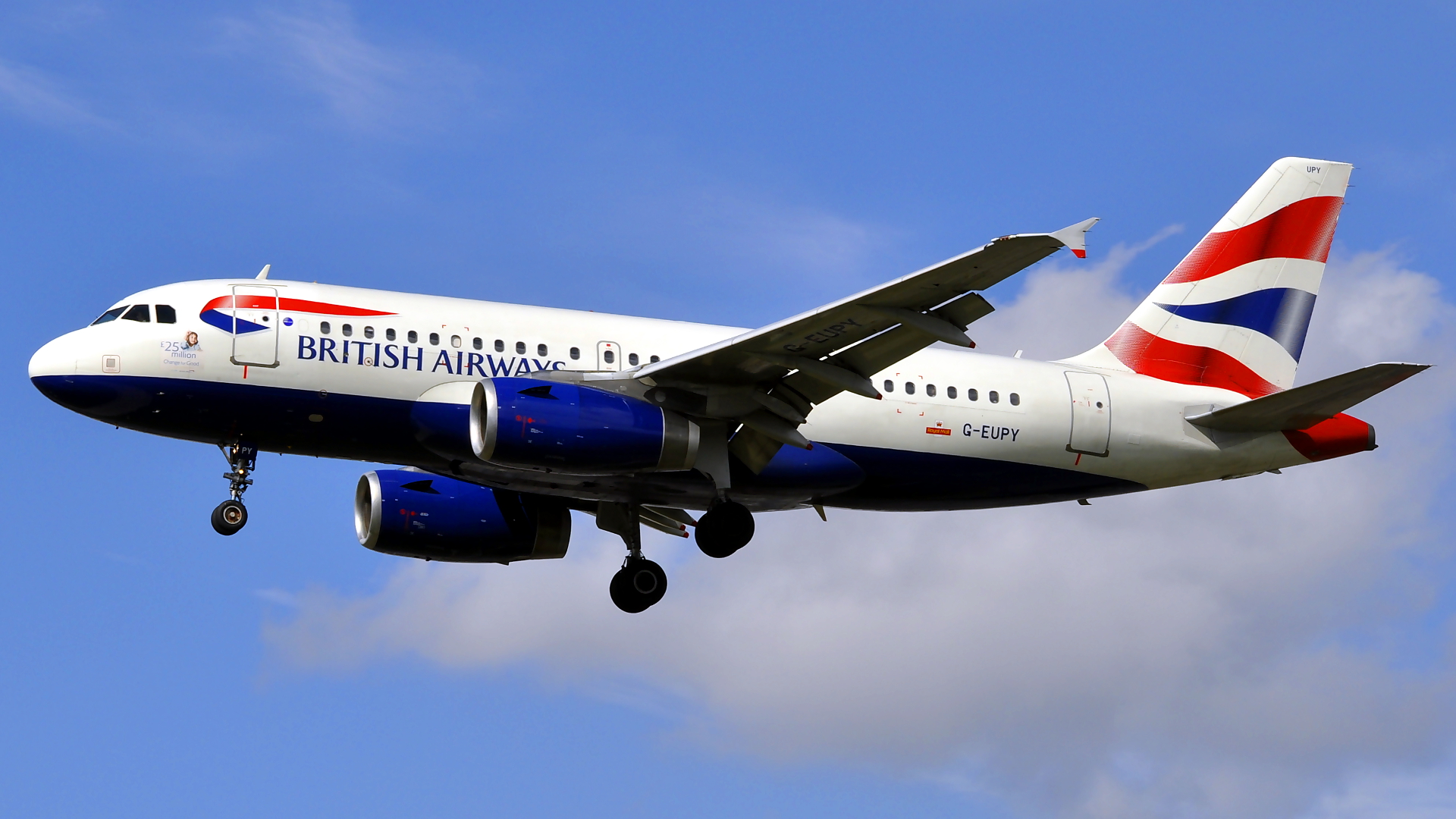 G-EUPY ✈ British Airways Airbus 319-131 @ London-Heathrow