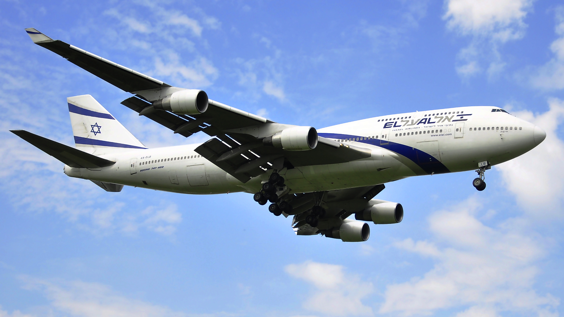 4X-ELB ✈ El Al Israel Airlines Boeing 747-458 @ London-Heathrow
