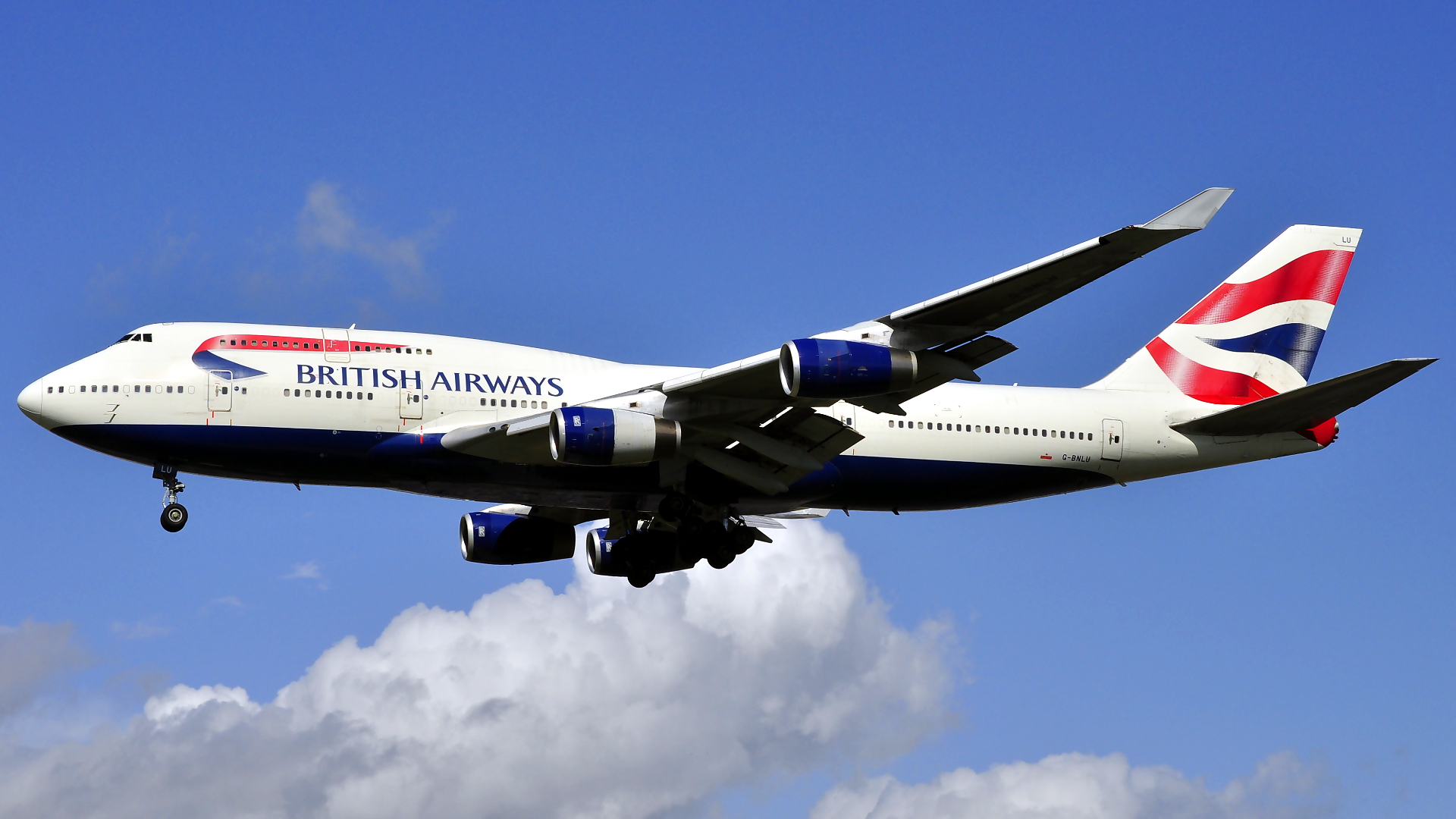 G-BNLU ✈ British Airways Boeing 747-436 @ London-Heathrow