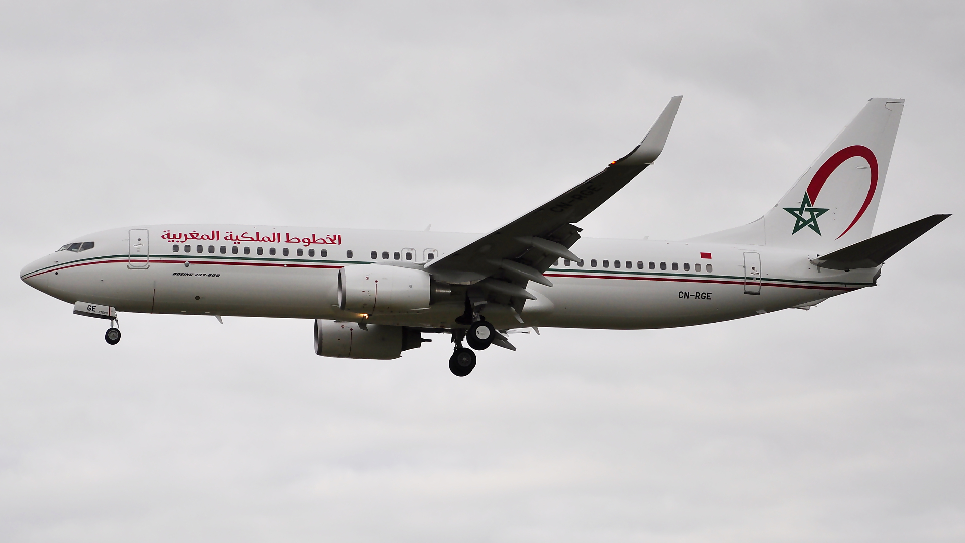 CN-RGE ✈ Royal Air Maroc Boeing 737-86N(WL) @ London-Heathrow