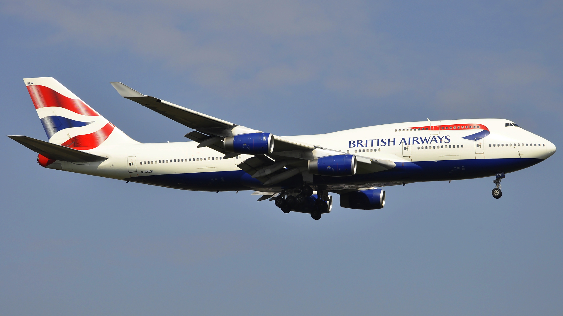G-BNLW ✈ British Airways Boeing 747-436 @ London-Heathrow