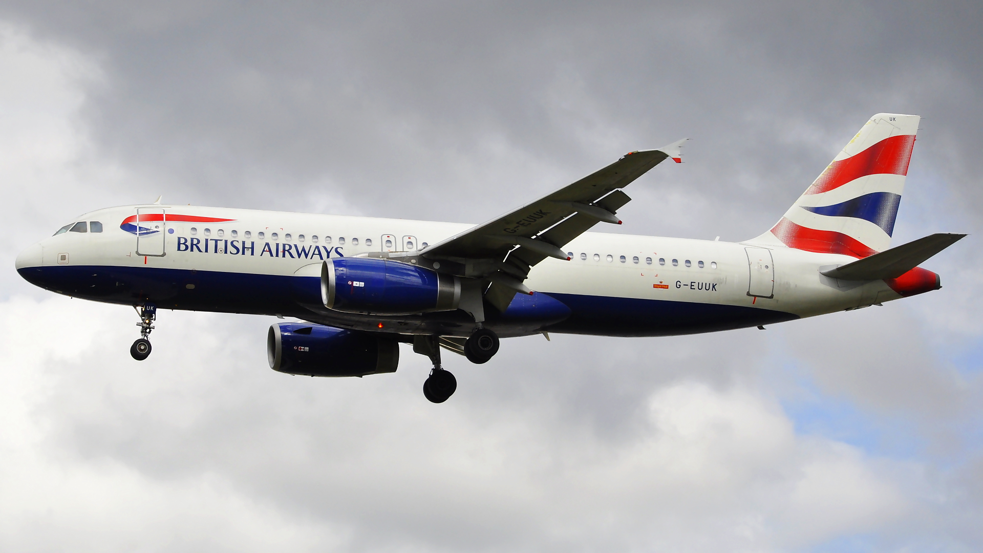 G-EUUK ✈ British Airways Airbus 320-232 @ London-Heathrow