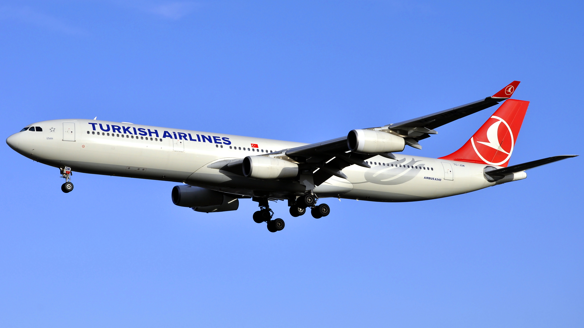 TC-JDM ✈ Turkish Airlines Airbus 340-311 @ London-Heathrow