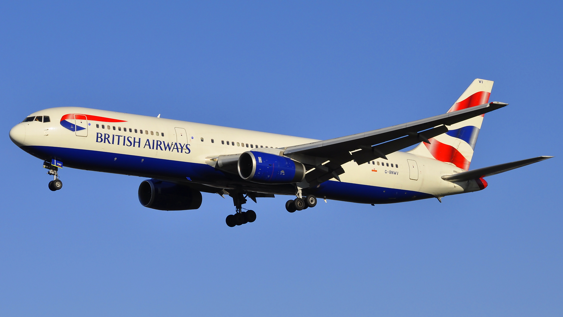 G-BNWV ✈ British Airways Boeing 767-336(ER) @ London-Heathrow