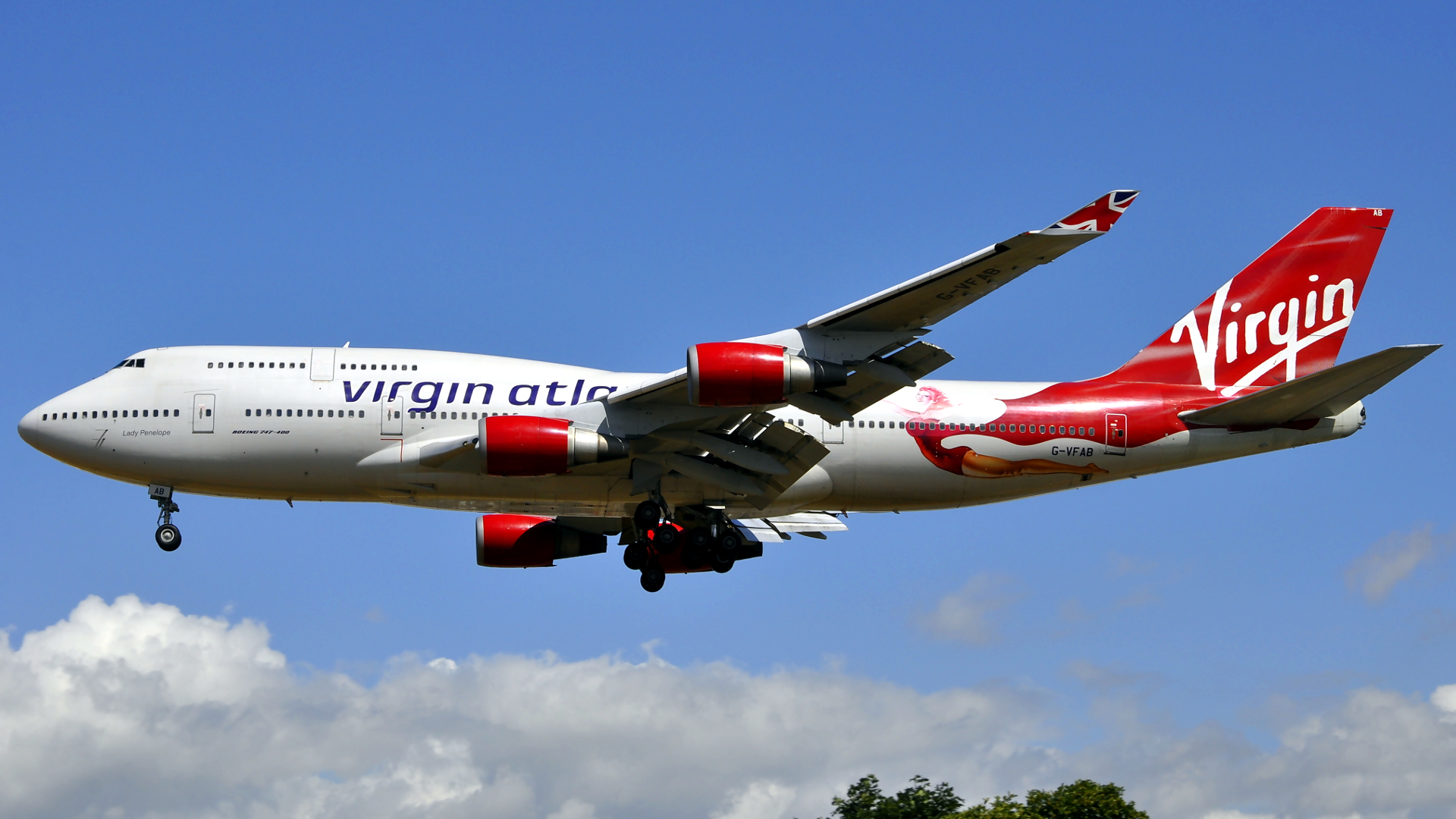 G-VFAB ✈ Virgin Atlantic Airways Boeing 747-4Q8 @ London-Heathrow