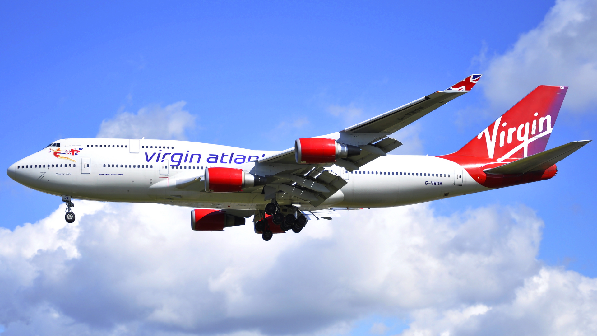 G-VWOW ✈ Virgin Atlantic Airways Boeing 747-41R @ London-Heathrow