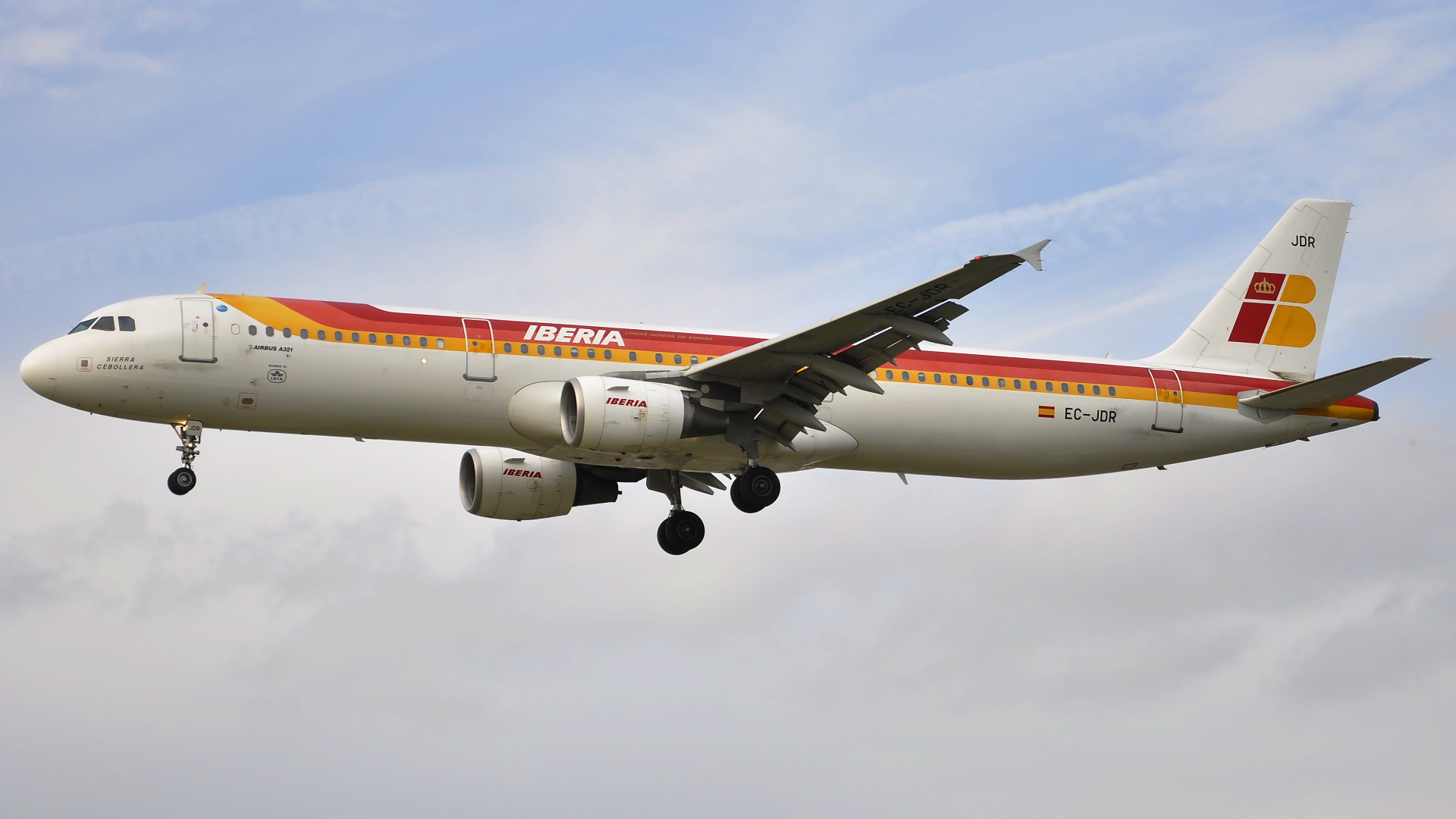 EC-JDR ✈ Iberia Airlines Airbus 321-213 @ London-Heathrow