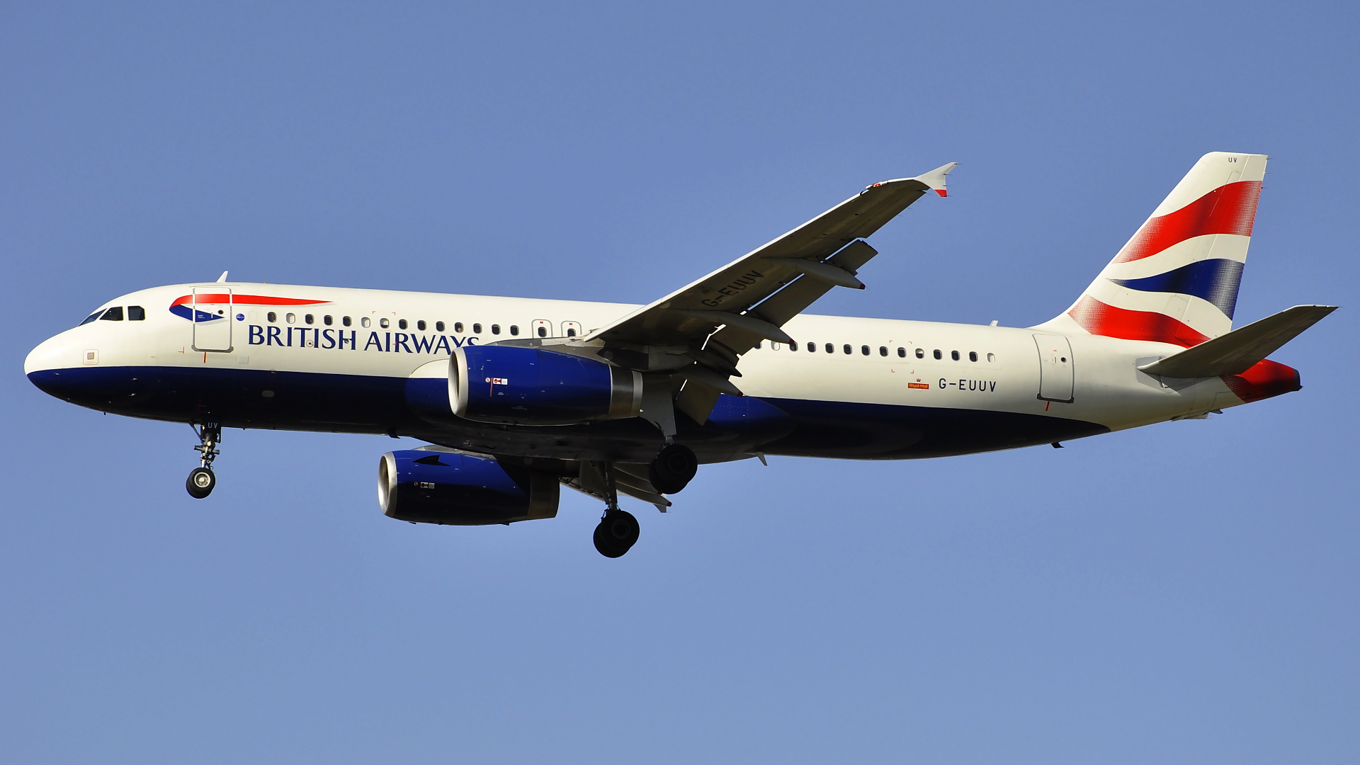 G-EUUV ✈ British Airways Airbus 320-232 @ London-Heathrow
