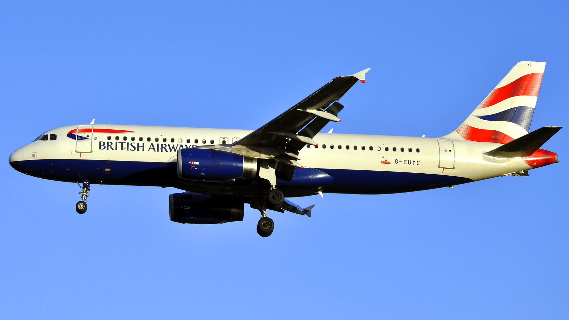 G-EUYC ✈ British Airways Airbus 320-232 @ London-Heathrow