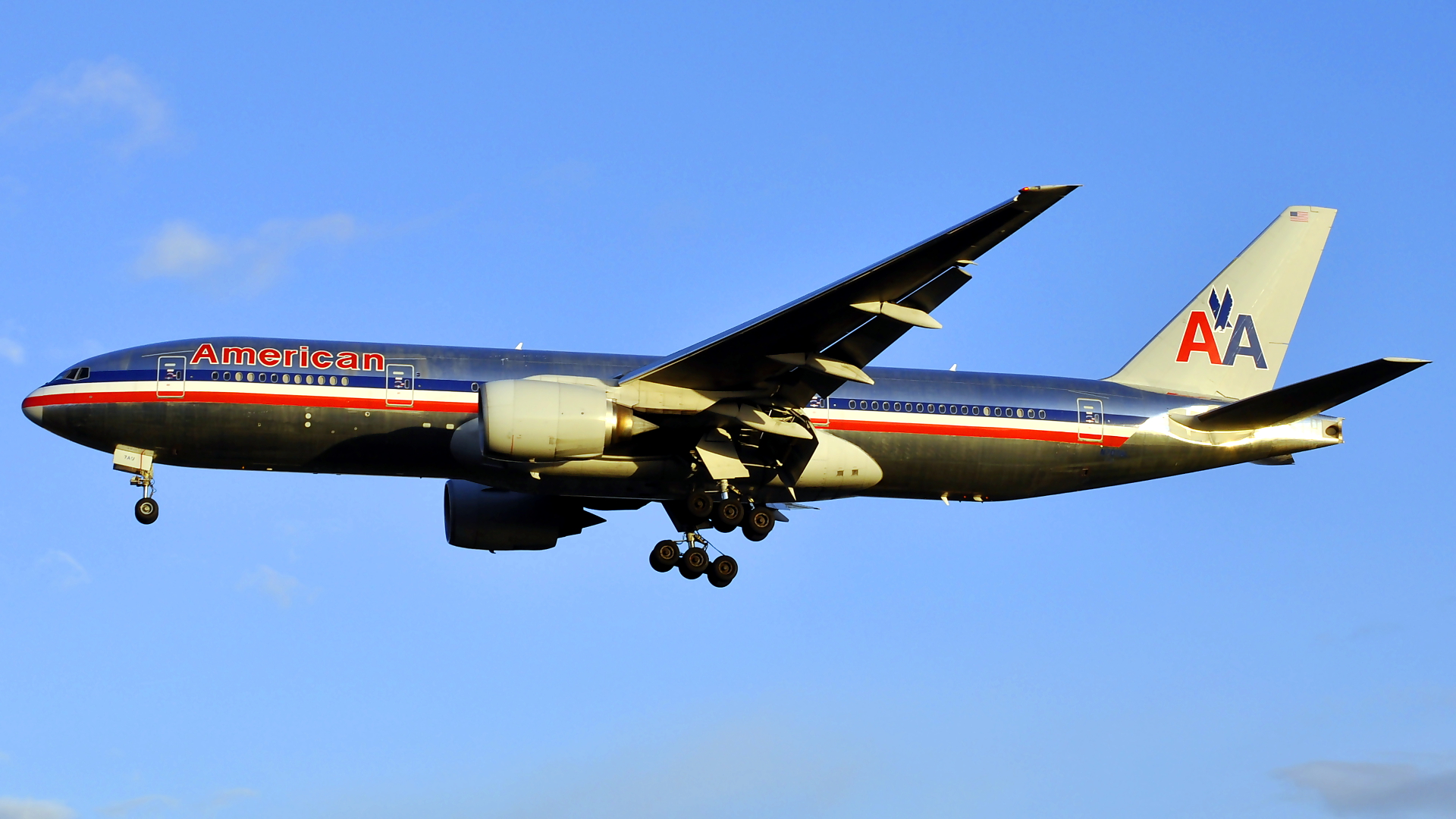 N787AL ✈ American Airlines Boeing 777-223(ER) @ London-Heathrow