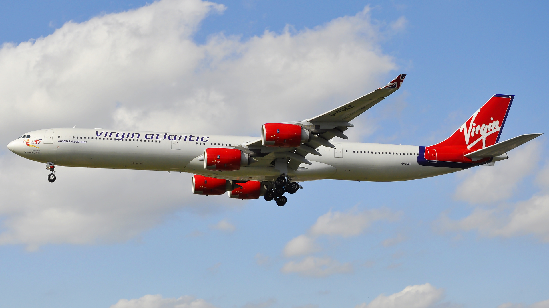G-VGAS ✈ Virgin Atlantic Airways Airbus 340-642 @ London-Heathrow