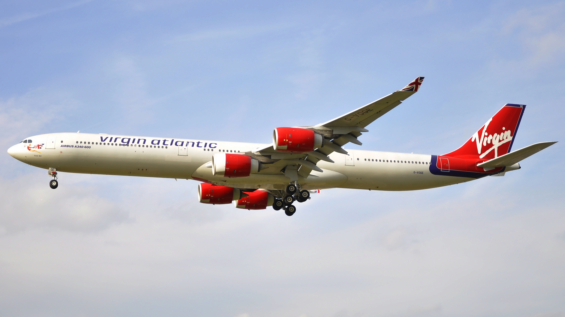 G-VOGE ✈ Virgin Atlantic Airways Airbus 340-642 @ London-Heathrow