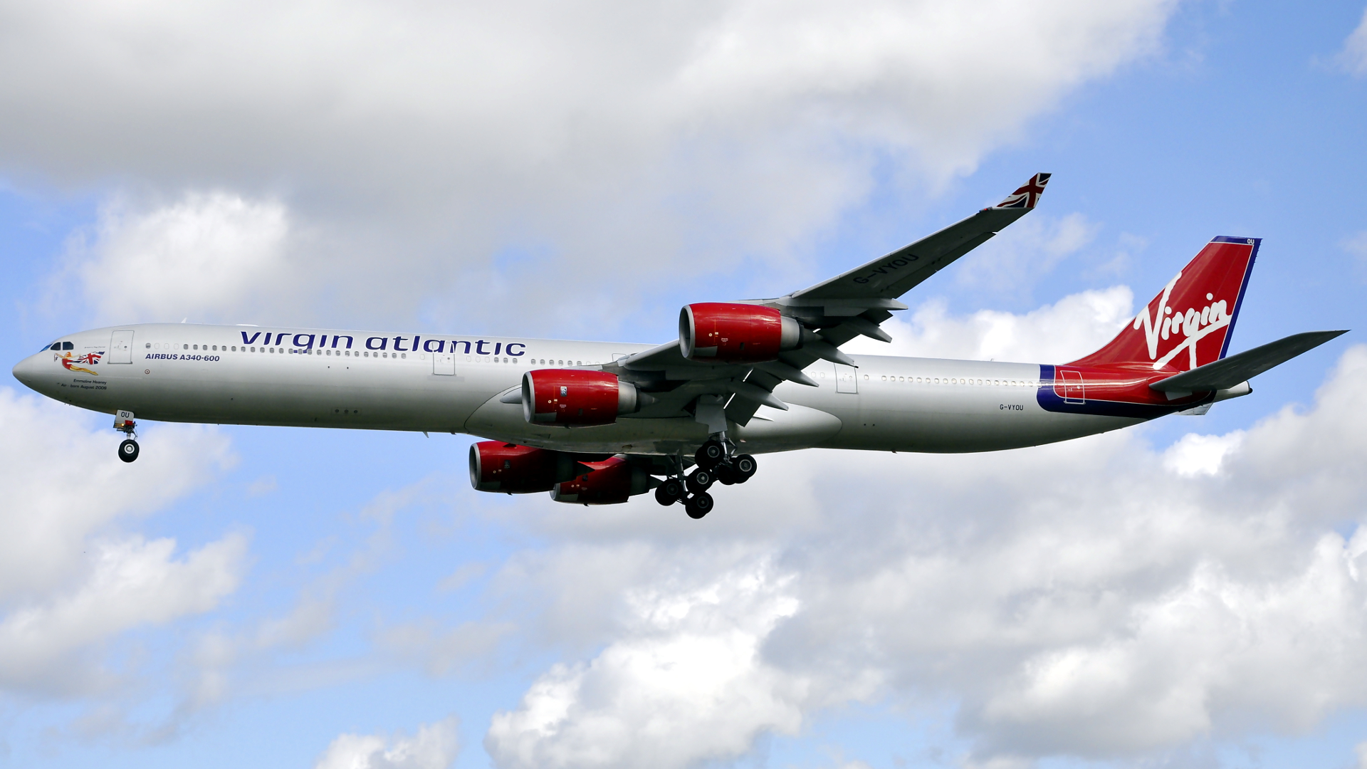 G-VYOU ✈ Virgin Atlantic Airways Airbus 340-642 @ London-Heathrow
