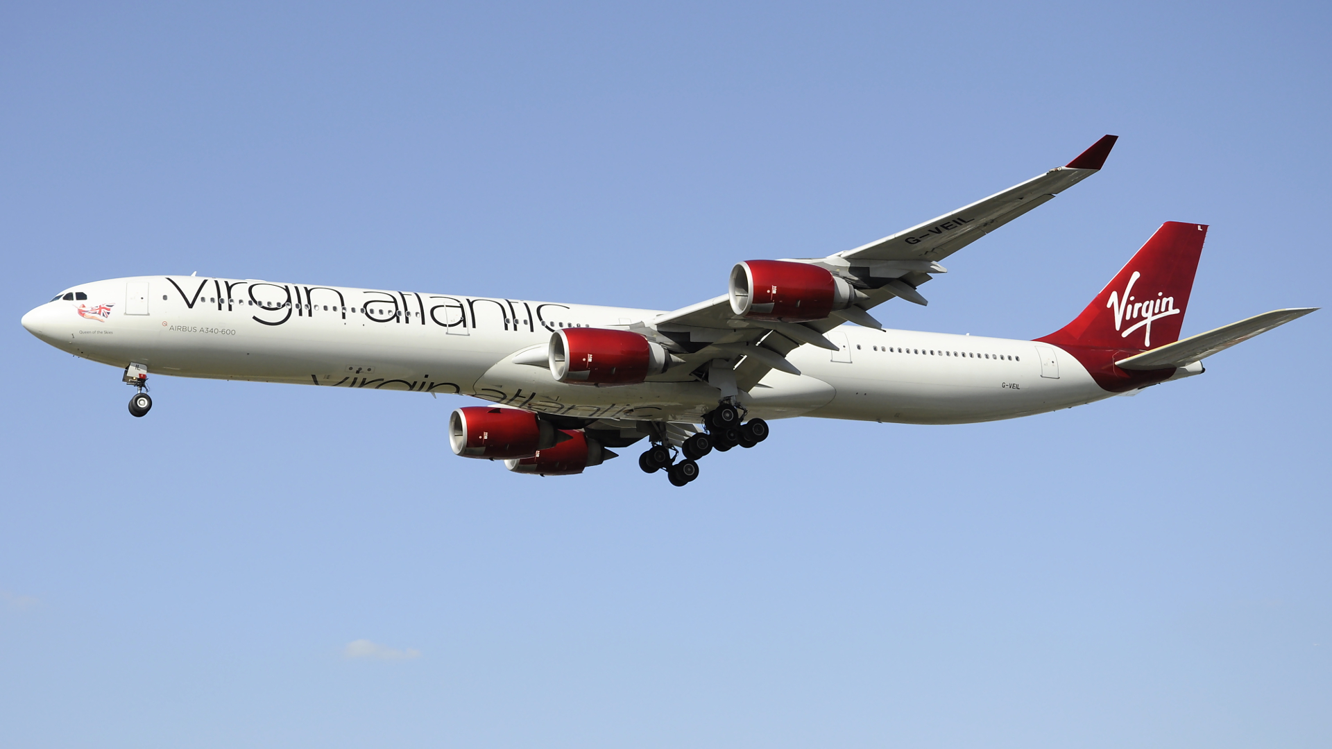G-VEIL ✈ Virgin Atlantic Airways Airbus 340-642 @ London-Heathrow