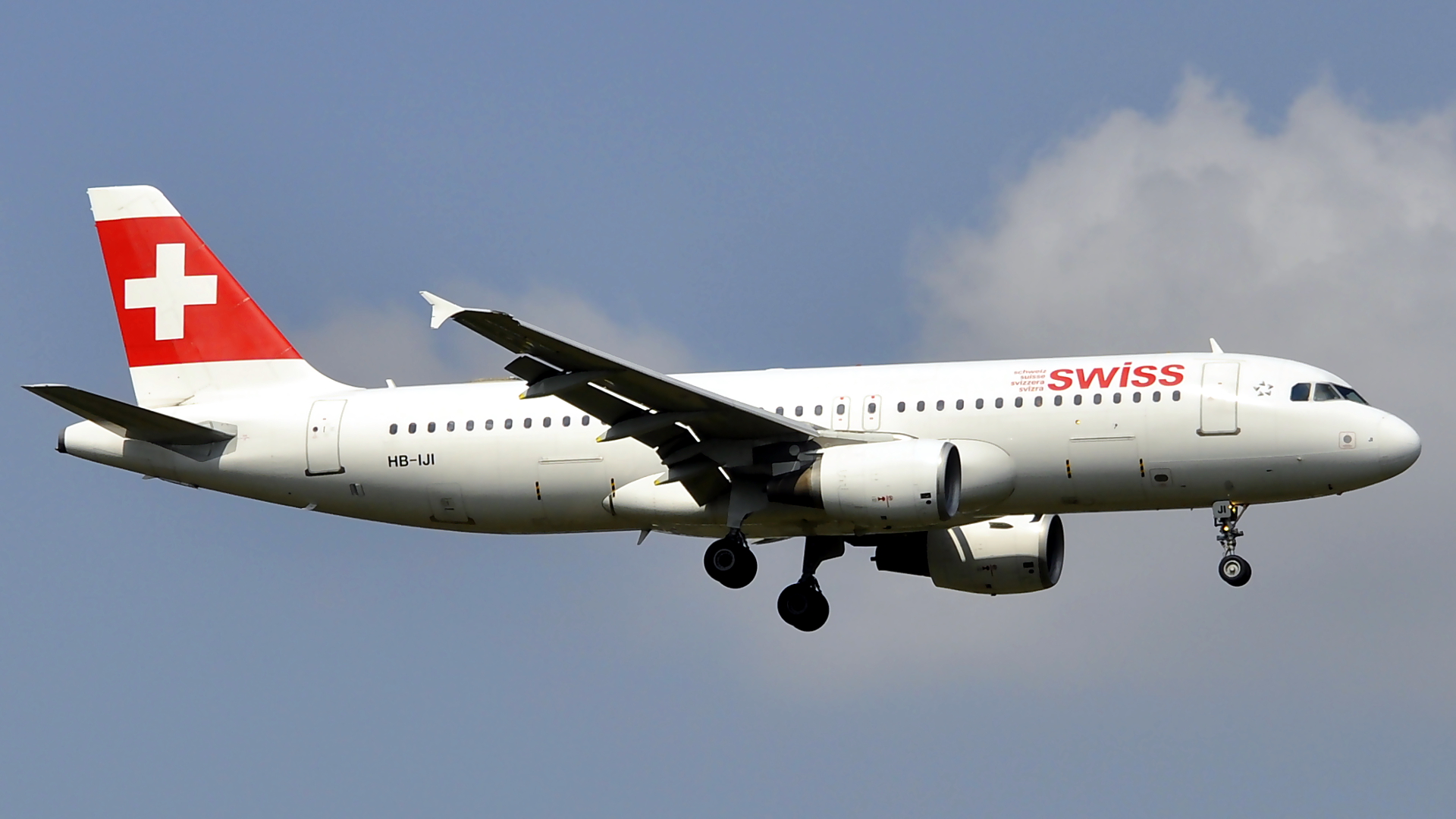 HB-IJI ✈ Swiss International Air Lines Airbus 320-214 @ London-Heathrow