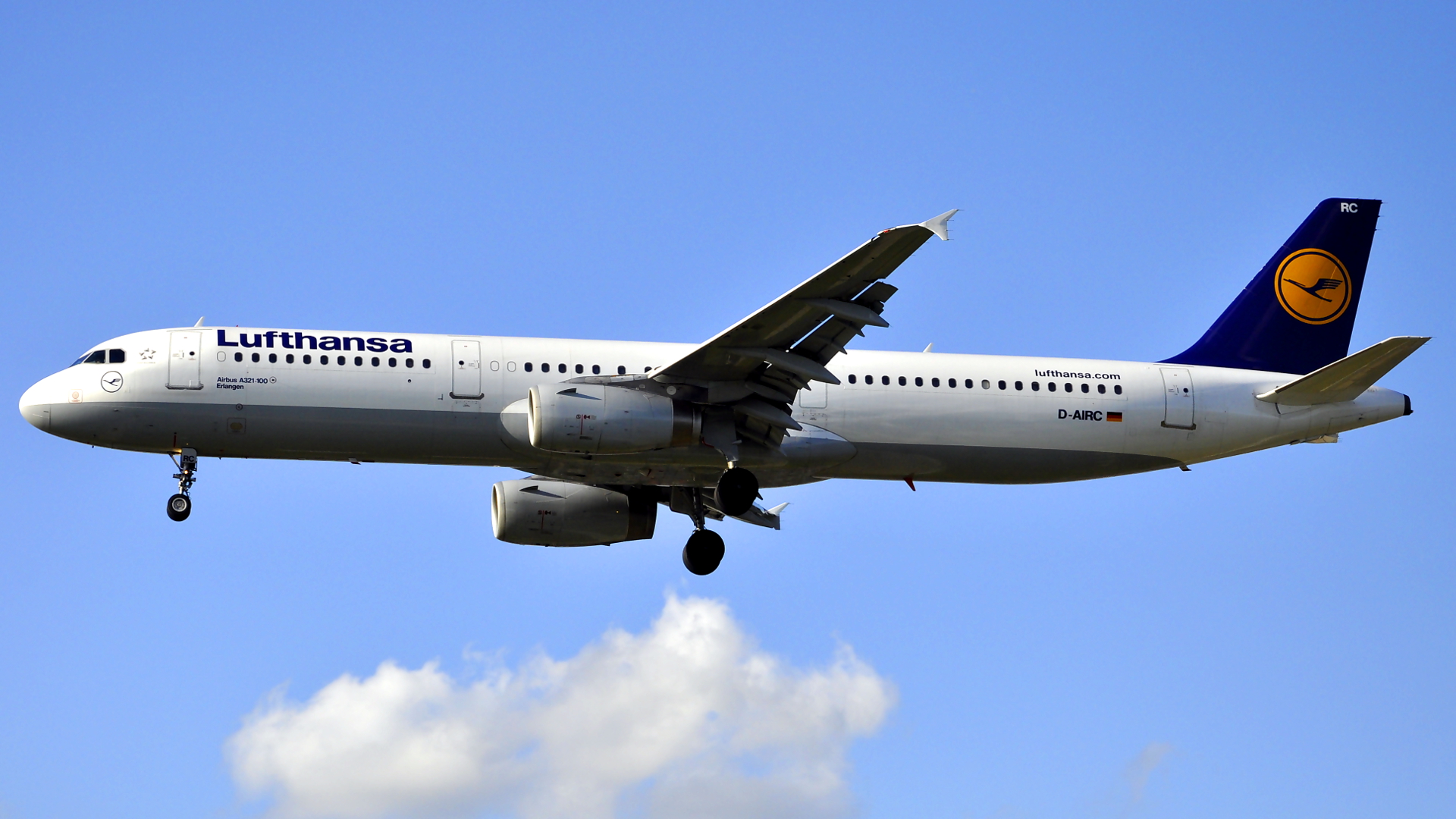 D-AIRC ✈ Lufthansa Airbus 321-131 @ London-Heathrow