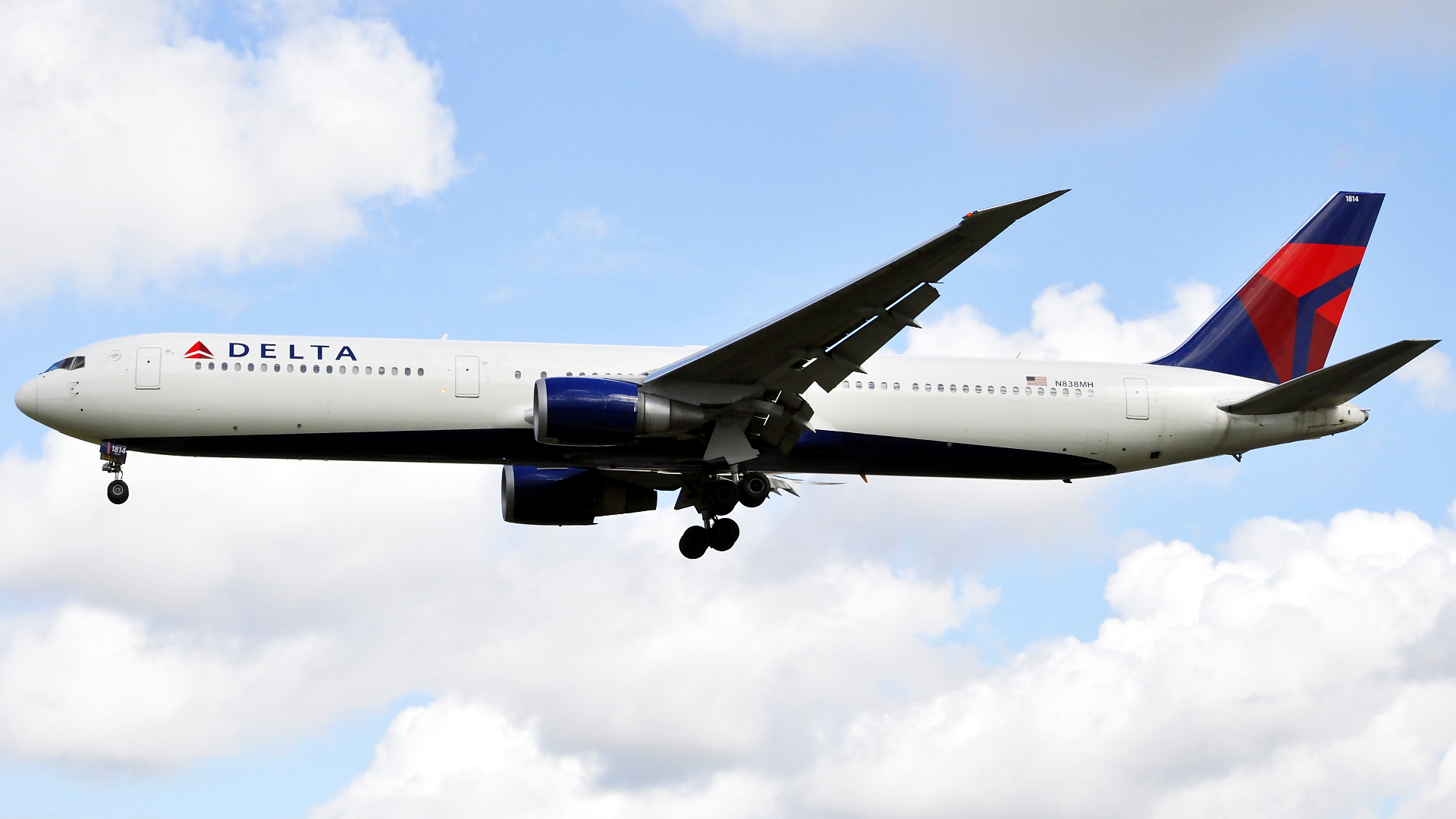 N838MH ✈ Delta Air Lines Boeing 767-432(ER) @ London-Heathrow