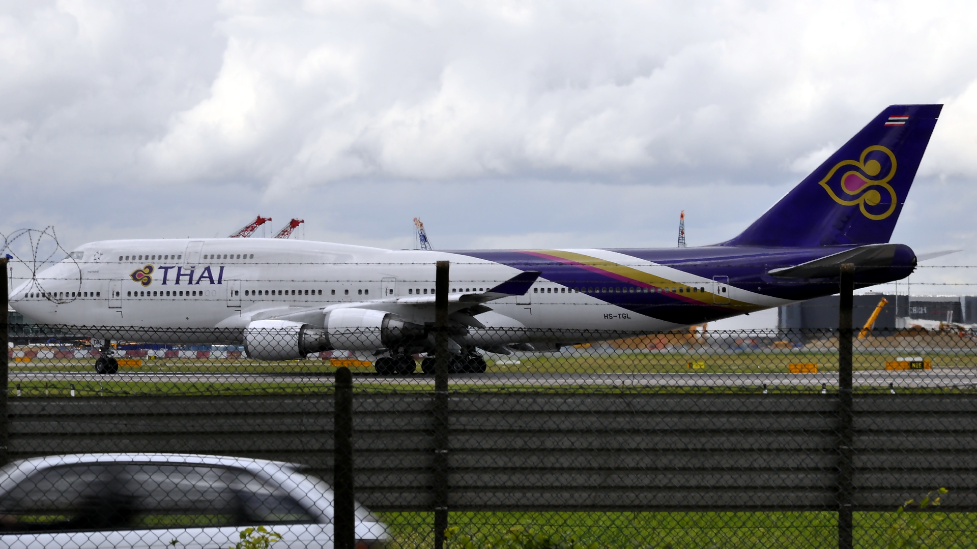 HS-TGL ✈ Thai Airways International Boeing 747-4D7 @ London-Heathrow
