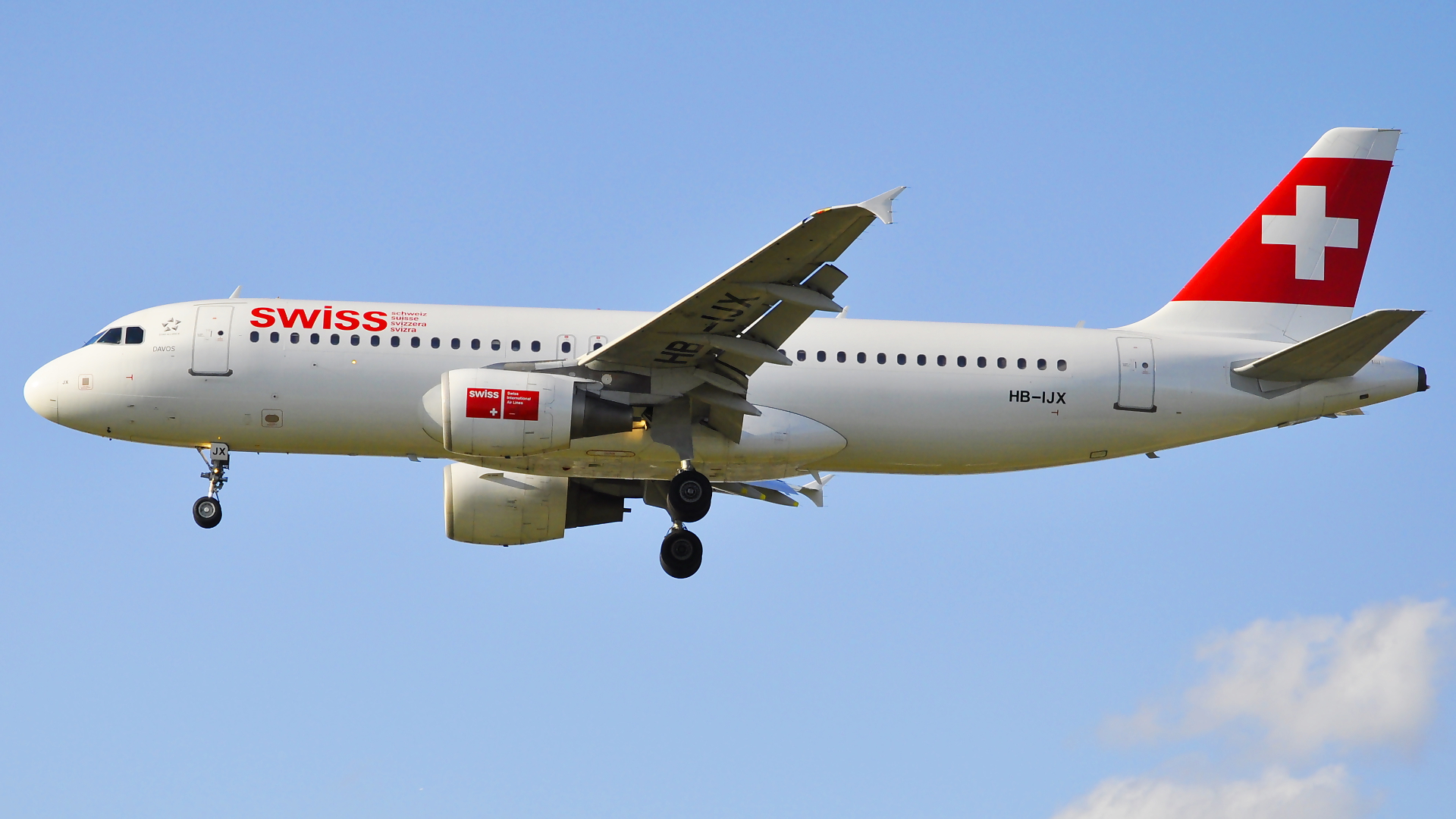 HB-IJX ✈ Swiss International Air Lines Airbus 320-214 @ London-Heathrow